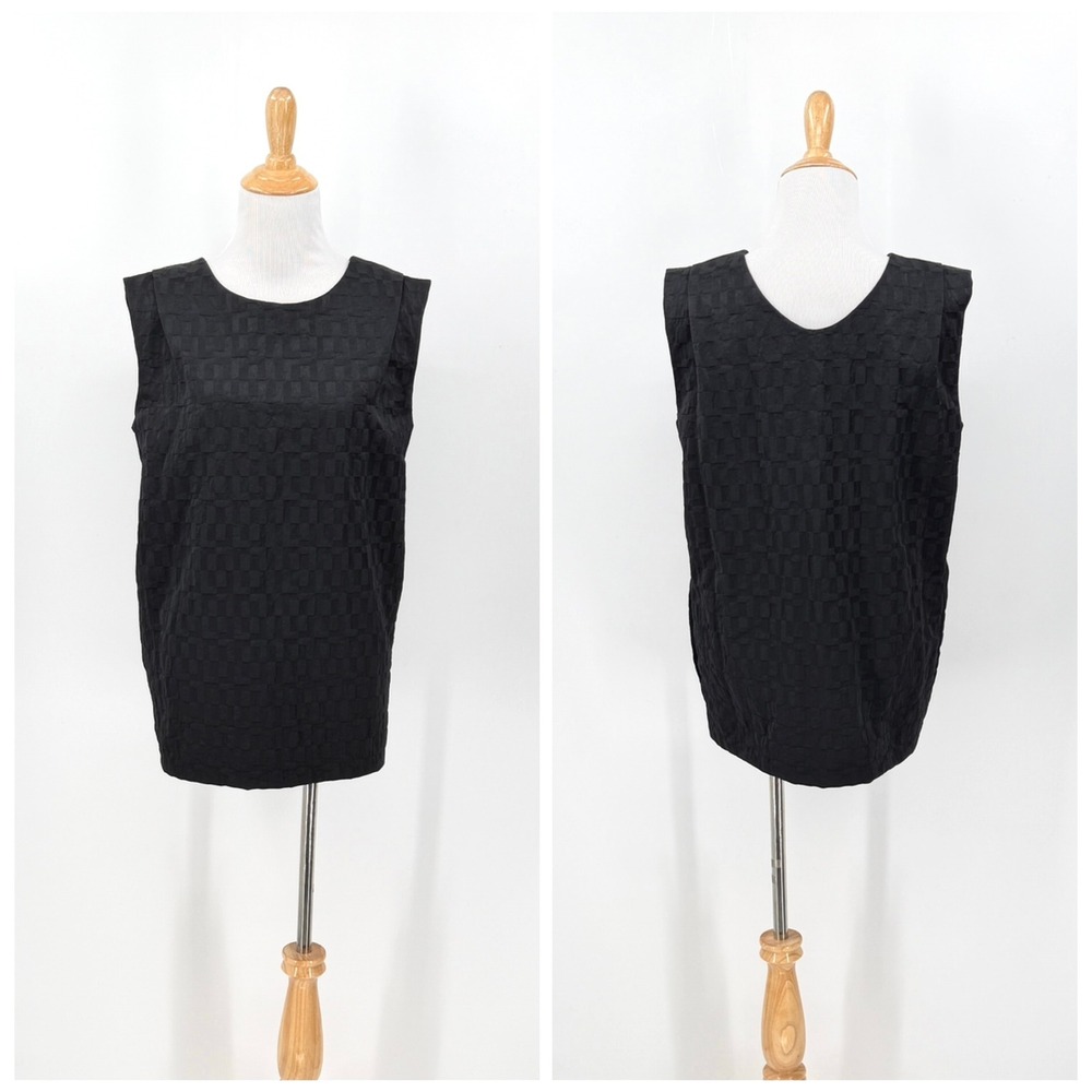 MARNI Textured Sleeveless Tunic Top Womens 42